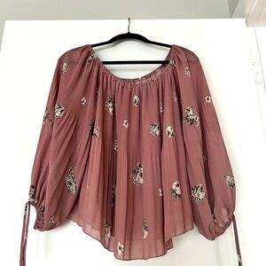 Apricot blouse